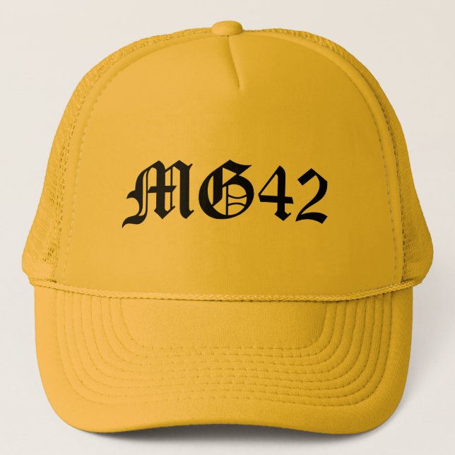 GORRA DE CAMIONERO MG42 (Anverso)