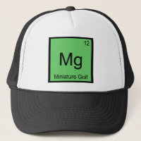 Mg - Minigolf Funny Chemistry Element Symbol