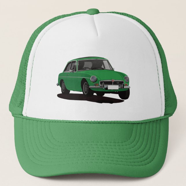 Gorra De Camionero MGB GT V8 - verde (Anverso)
