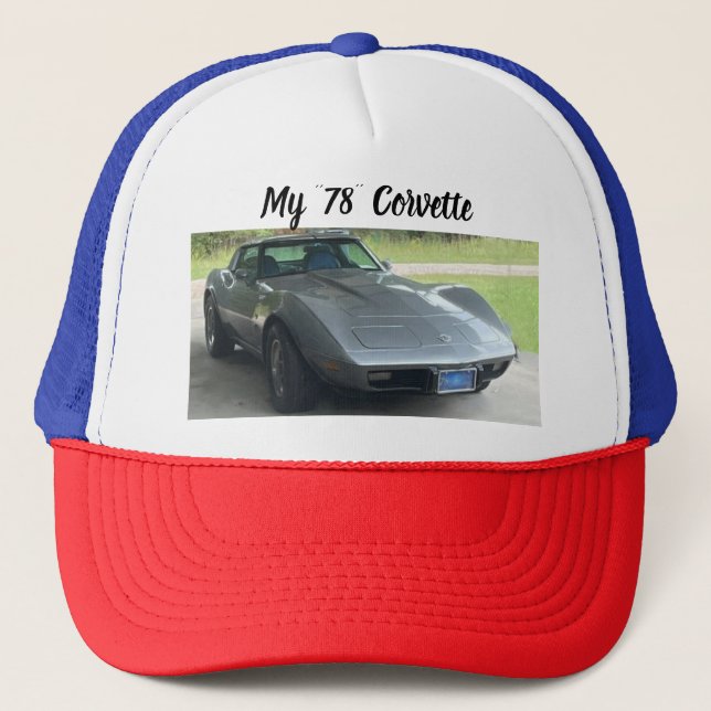 Gorra De Camionero Mi 78 Corvette (Anverso)
