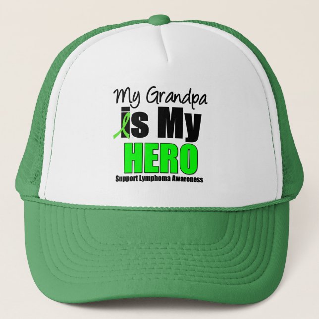 Gorra De Camionero Mi abuelo es mi héroe (Anverso)