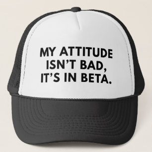 Gorra De Camionero Mi actitud no es mala