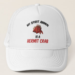 Gorra De Camionero Mi animal espiritual es un cangrejo ermitaño