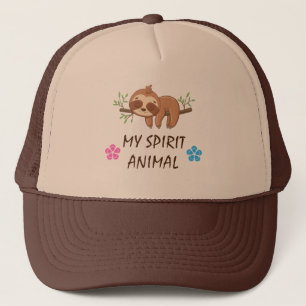 Gorra De Camionero Mi animal espiritual   Espuma para dormir