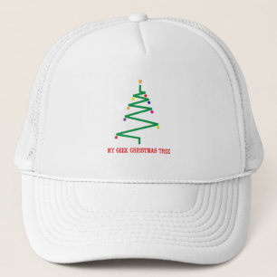 Gorra De Camionero Mi árbol de Navidad geek