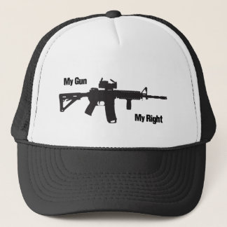 Gorra De Camionero Mi arma la mi derecha