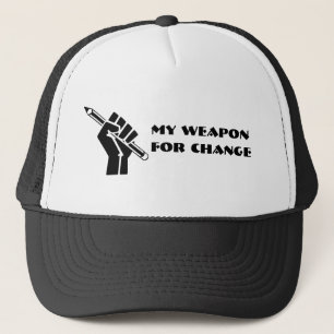 Gorra De Camionero Mi arma para el cambio