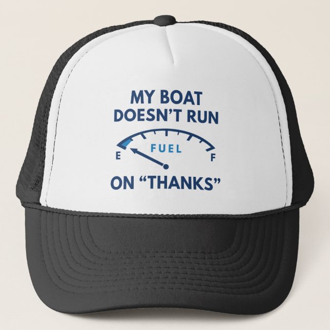 Gorra De Camionero Mi barco (Anverso)