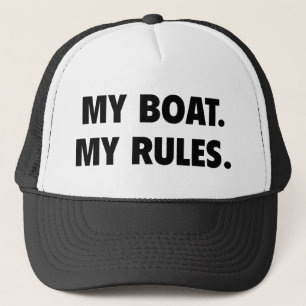 Gorra De Camionero Mi Barco. Mis Reglas.