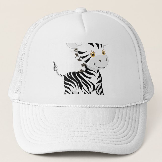 Gorra De Camionero Mi bebé cebra (Anverso)