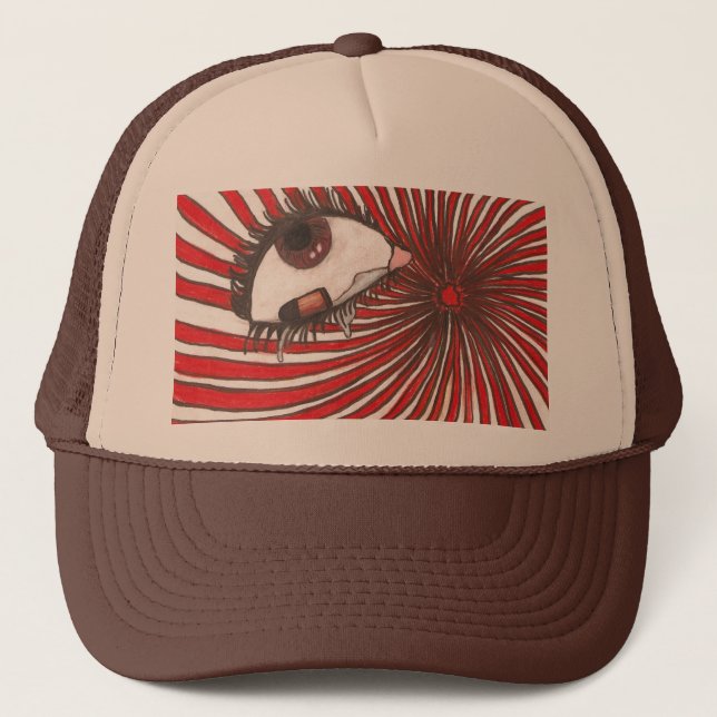 Gorra De Camionero Mi bebé me tiró abajo (Anverso)