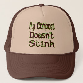 Gorra De Camionero Mi compost no apesta a jardinero gracioso