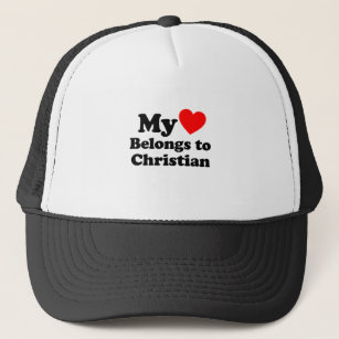 Gorra De Camionero Mi corazón pertenece al cristiano