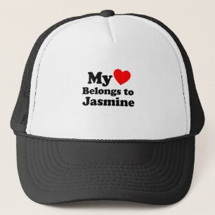 Gorra De Camionero Mi corazón pertenece al jazmín