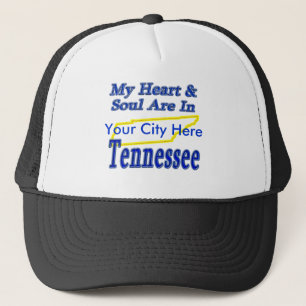 Gorra De Camionero Mi corazón y alma están en Tennessee