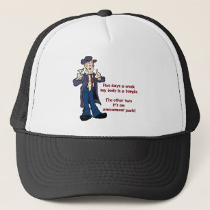 Gorra De Camionero Mi cuerpo es un templo