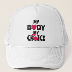 Gorra De Camionero Mi cuerpo mi elección