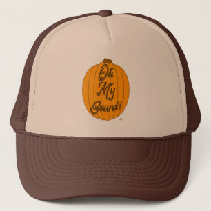 Gorra De Camionero Mi curiosa calabaza de otoño diciendo arte