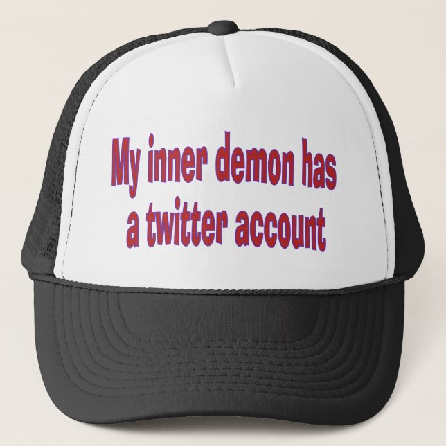 Gorra De Camionero Mi demonio interior (Anverso)