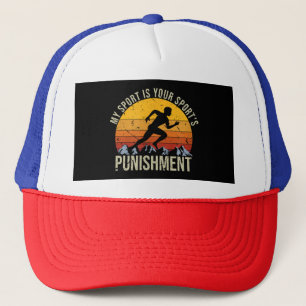 Gorra De Camionero Mi deporte es tu corte de castigos deportivos