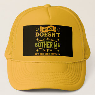 Gorra De Camionero Mi edad no me molesta la sarcástica gente mayor