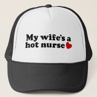 Gorra De Camionero Mi esposa es una enfermera caliente