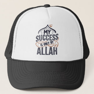 Gorra De Camionero Mi éxito es sólo por Alá