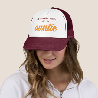 Gorra De Camionero Mi Gente Favorita Me Llama Tía