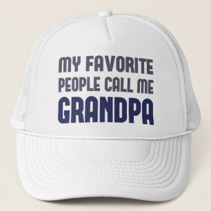 Gorra De Camionero Mi gente preferida me llama abuelo
