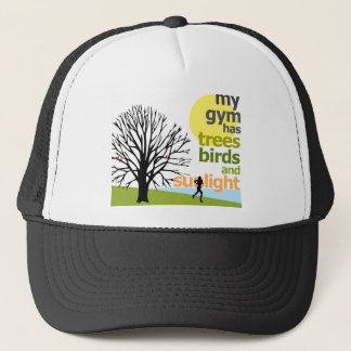 Gorra De Camionero Mi gimnasio tiene árboles