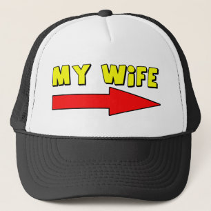 Gorra De Camionero Mi gorra/casquillo de la esposa