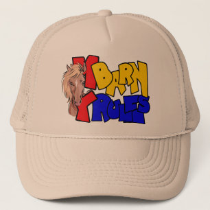 Gorra De Camionero Mi granero mis reglas caballo