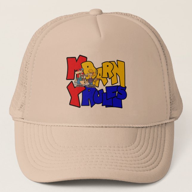 Gorra De Camionero Mi granero mis reglas vacas (Anverso)