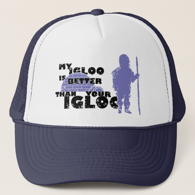Gorra De Camionero Mi iglú (Anverso)