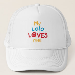 Gorra De Camionero Mi Lolo me ama camisetas y regalos