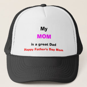 Gorra De Camionero Mi mamá es un gran casquillo del papá