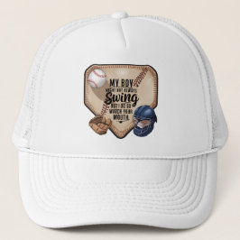 Gorra De Camionero Mi Niño Puede Que No Siempre Se Estanque, Pero Lo 