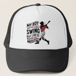 Gorra De Camionero Mi Niño Puede Que No Siempre Se Estanque, Pero Lo 