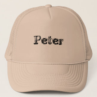 Gorra De Camionero Mi nombre es Peter