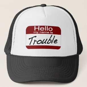 Gorra De Camionero Mi nombre es problema