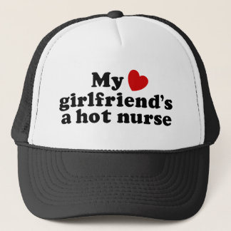 Gorra De Camionero Mi novia es una enfermera caliente