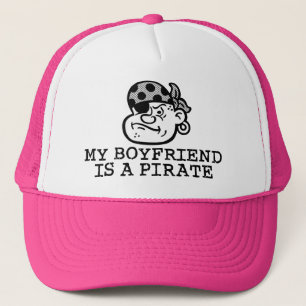 Gorra De Camionero Mi novio es un pirata