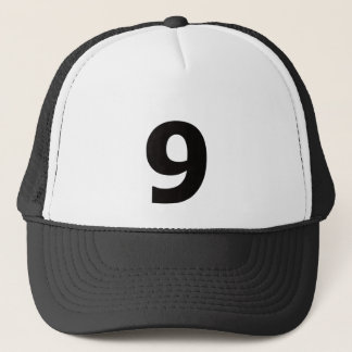 Gorra De Camionero ¡Mi número es 9!