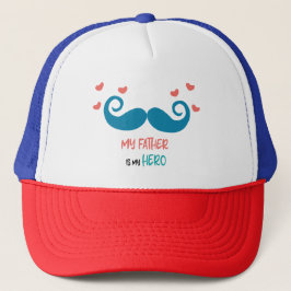 Gorra De Camionero mi padre es mi héroe