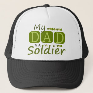 Gorra De Camionero Mi Papá Es Soldado