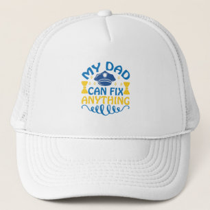 Gorra De Camionero Mi papá puede arreglar cualquier cosa