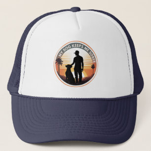 Gorra De Camionero Mi perro me mantiene sobrio, la sobriedad de los a