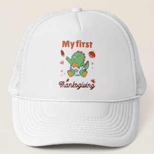 Gorra De Camionero Mi primer Día de Acción de Gracias