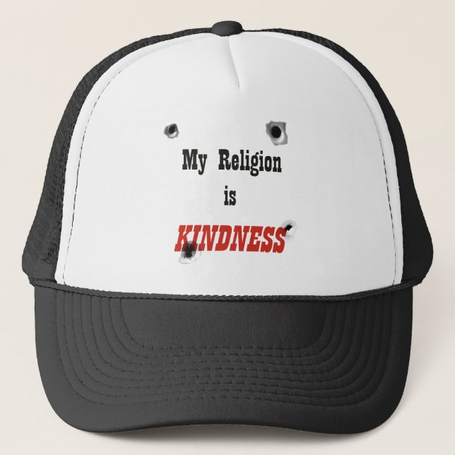 Gorra De Camionero Mi religión (Anverso)