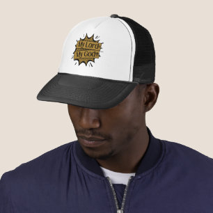 Gorra De Camionero Mi Señor Mi Dios Cruz Bíblica